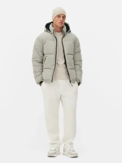 Check Puffer Jacket|Primark Hot