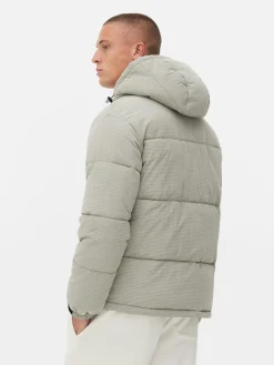 Check Puffer Jacket|Primark Hot