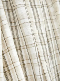 Check Textured Short Sleeve Shirt|Primark Best