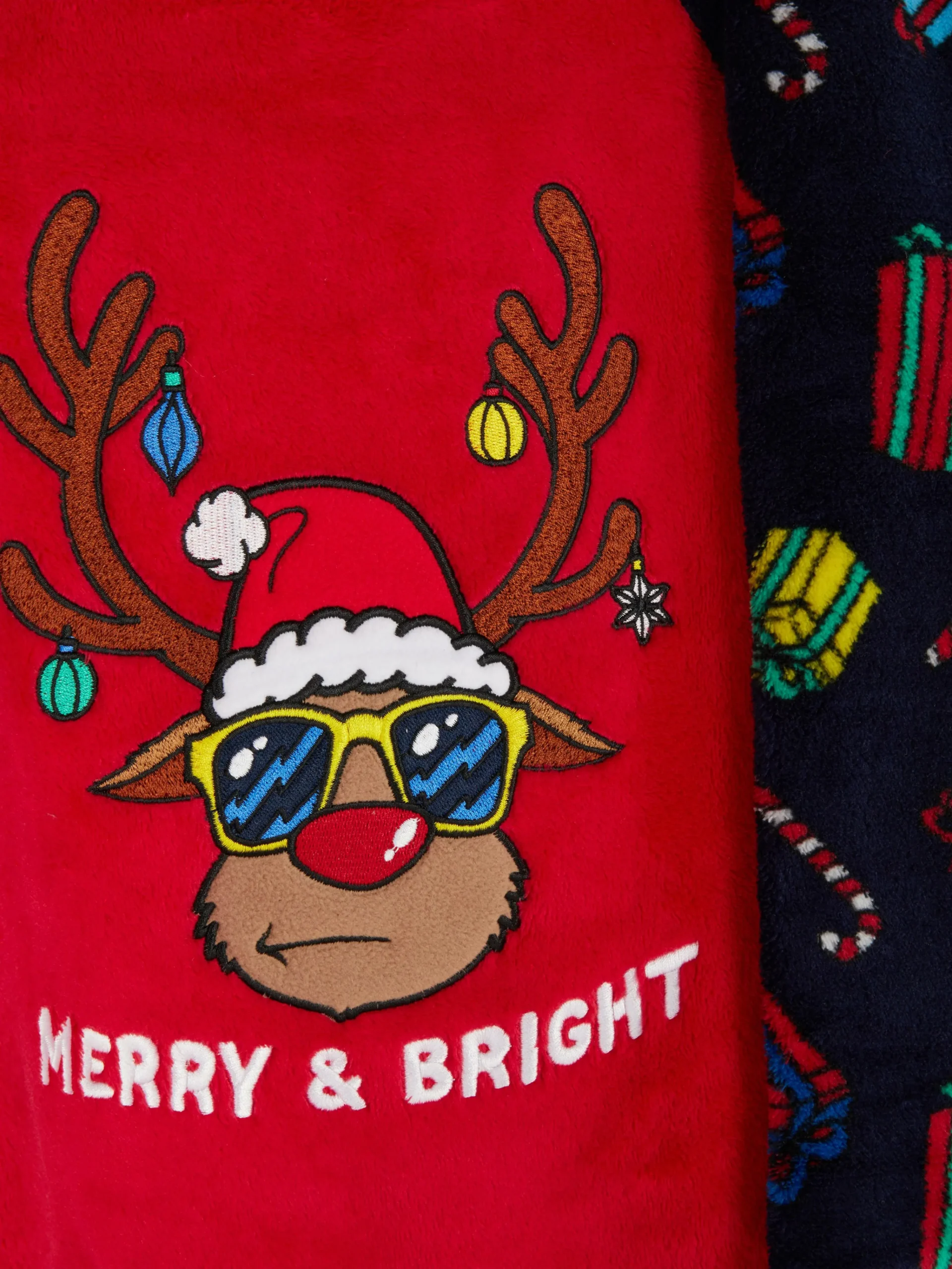 Christmas Reindeer Fleece Pajamas|Primark Sale