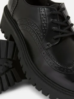 Chunky Lace-Up Wingtips|Primark Hot