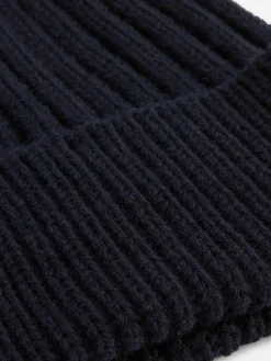 Chunky Ribbed Beanie Hat|Primark