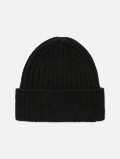 Chunky Ribbed Beanie Hat|Primark Hot