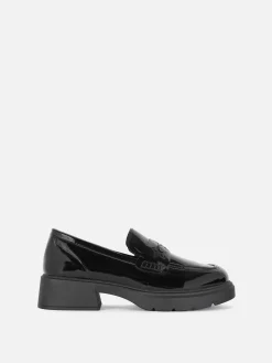 Chunky School Loafers|Primark