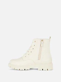 Chunky Side Zip Boots|Primark Clearance