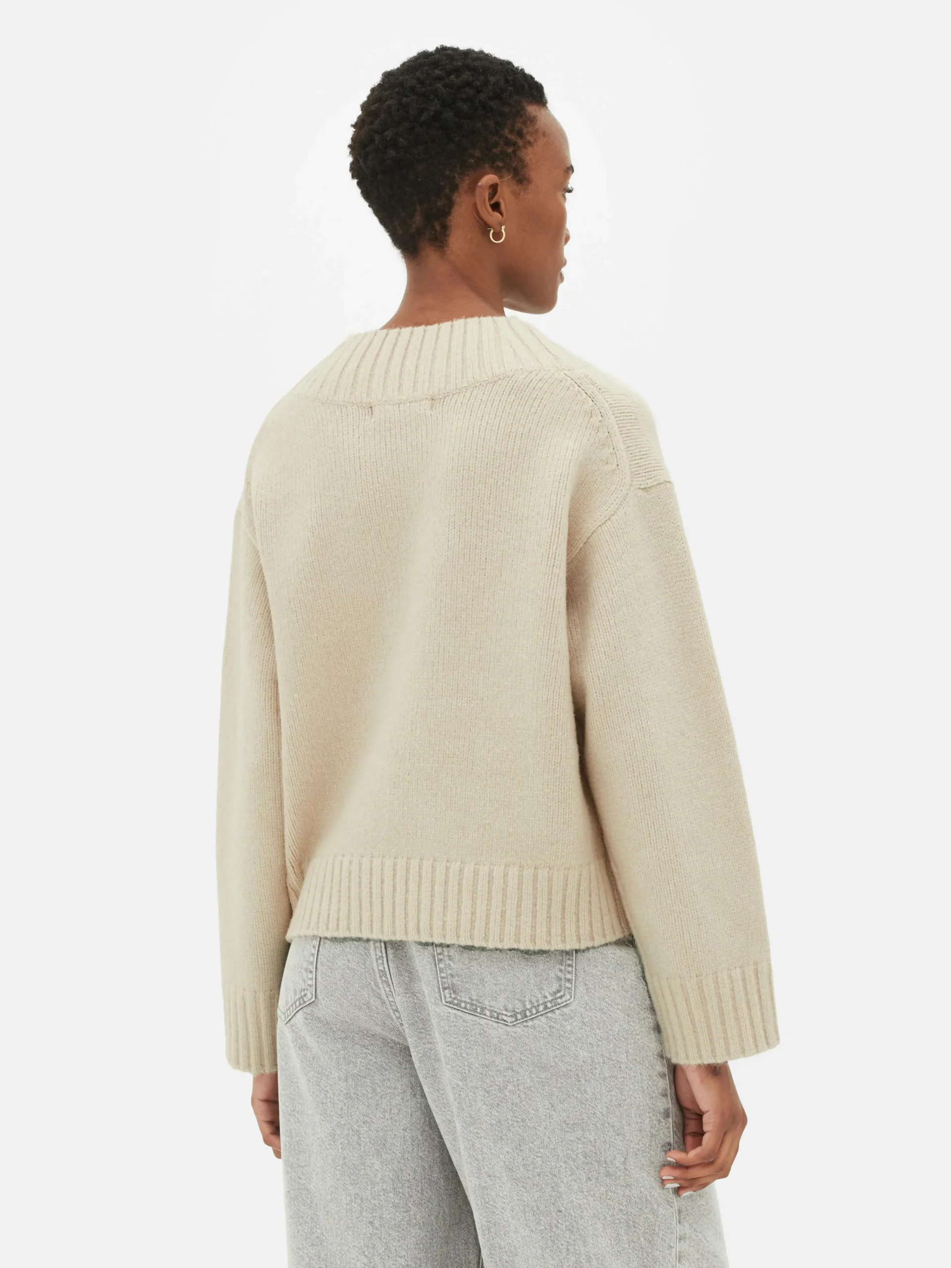 Chunky V-Neck Sweater|Primark Best