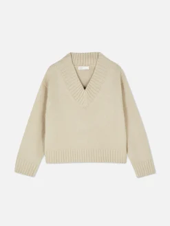 Chunky V-Neck Sweater|Primark Best