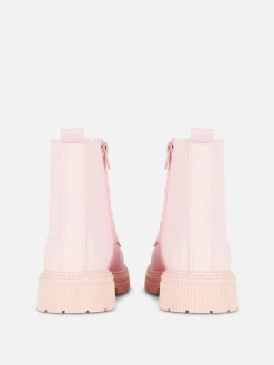 Chunky Zip Boots|Primark Clearance
