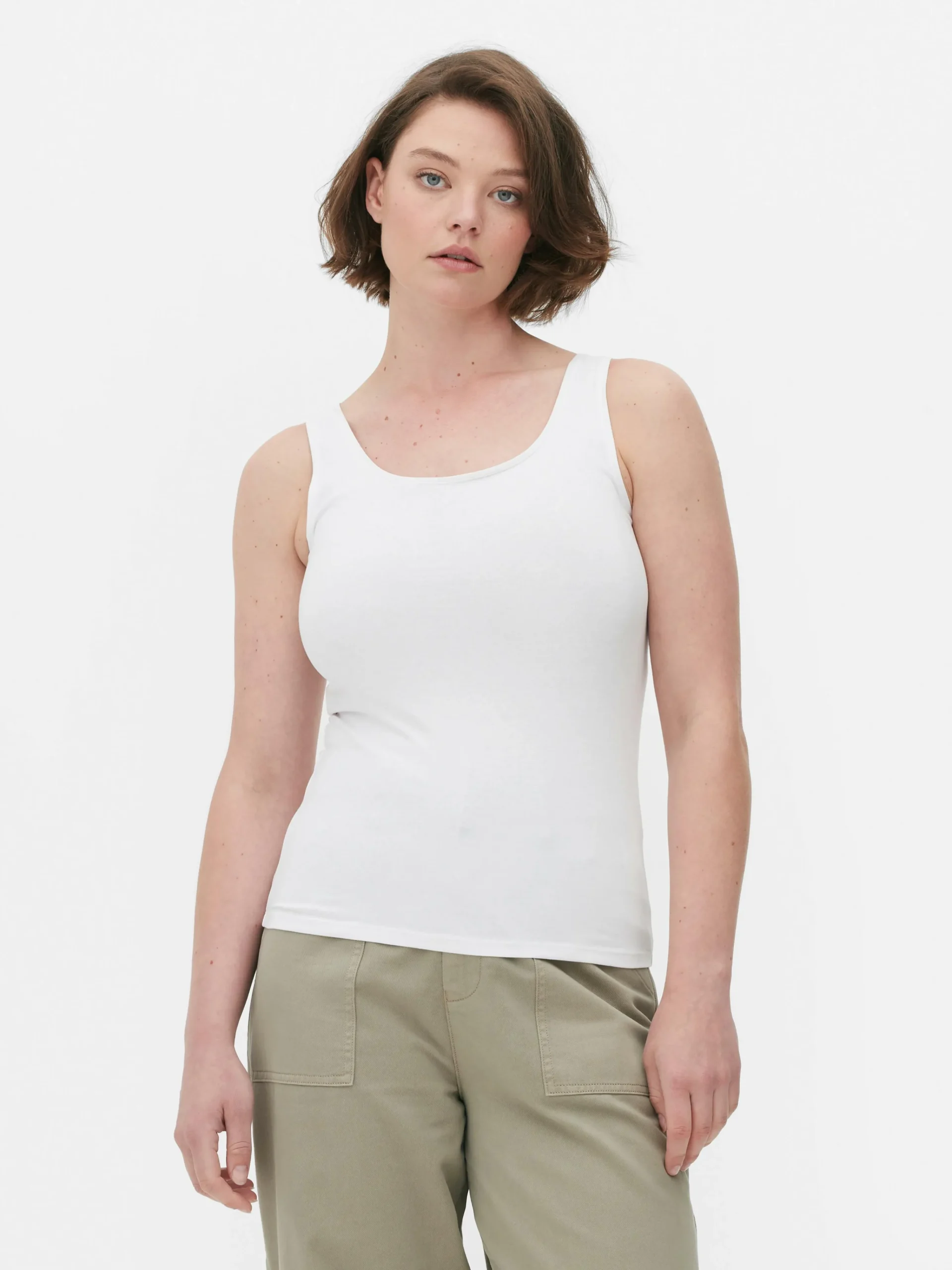 Classic Cotton Tank|Primark Outlet