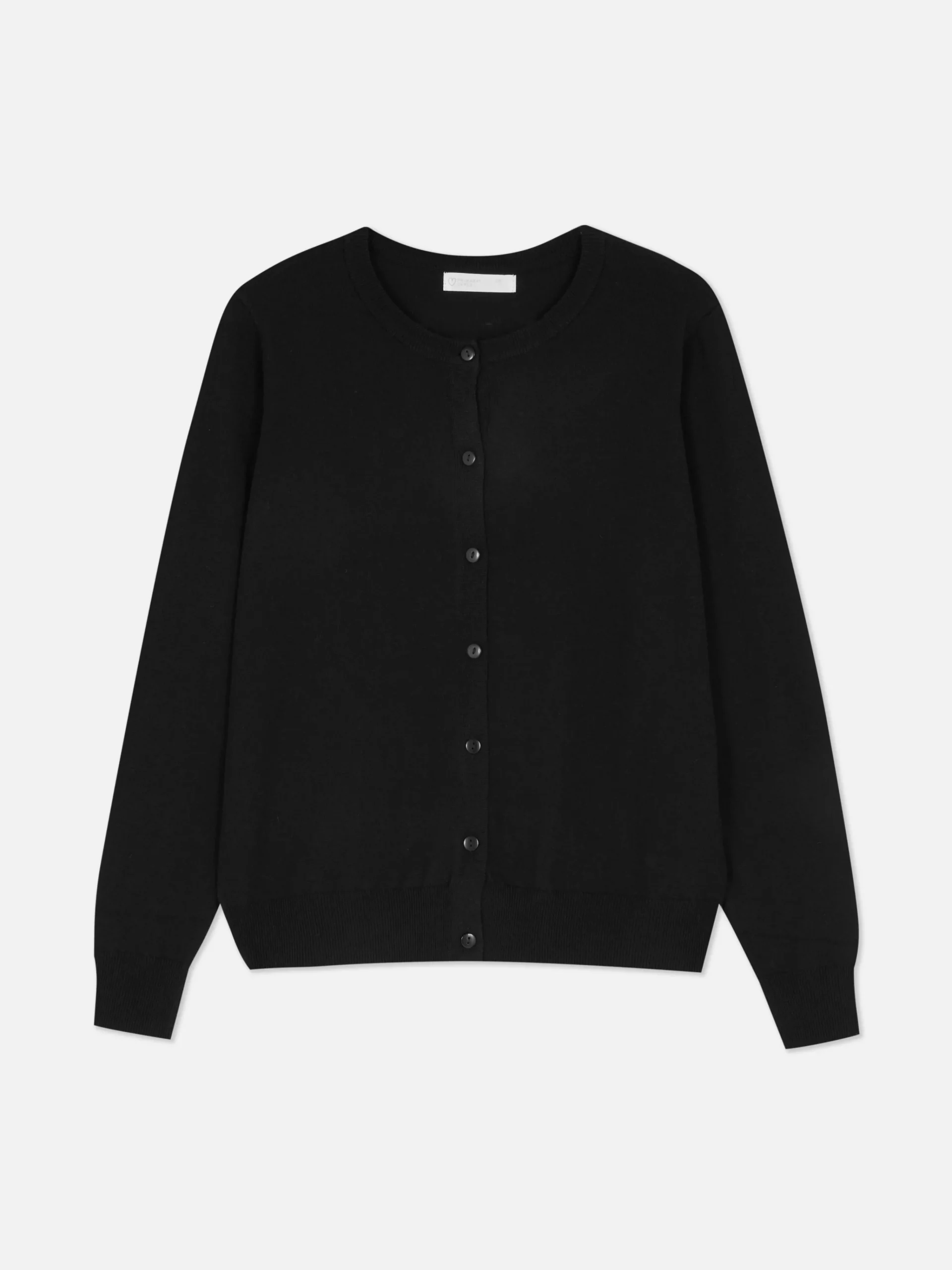 Classic Crew Neck Cardigan|Primark Hot