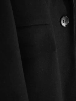 Classic Single-Breasted Coat|Primark Outlet