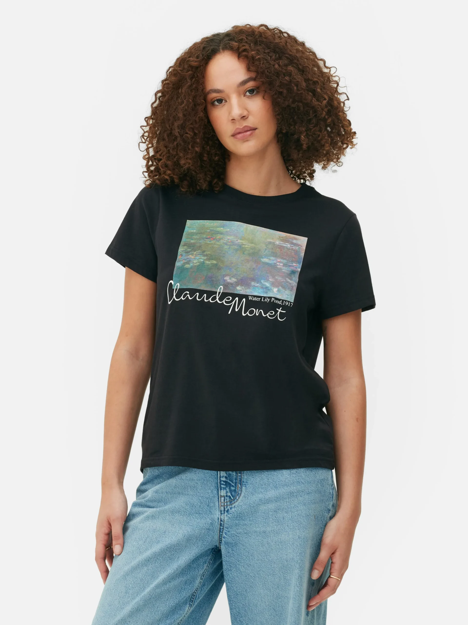 Claude Monet T-Shirt|Primark Online