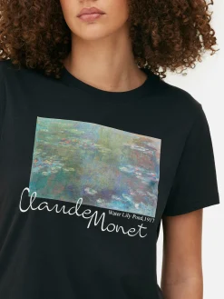 Claude Monet T-Shirt|Primark Online