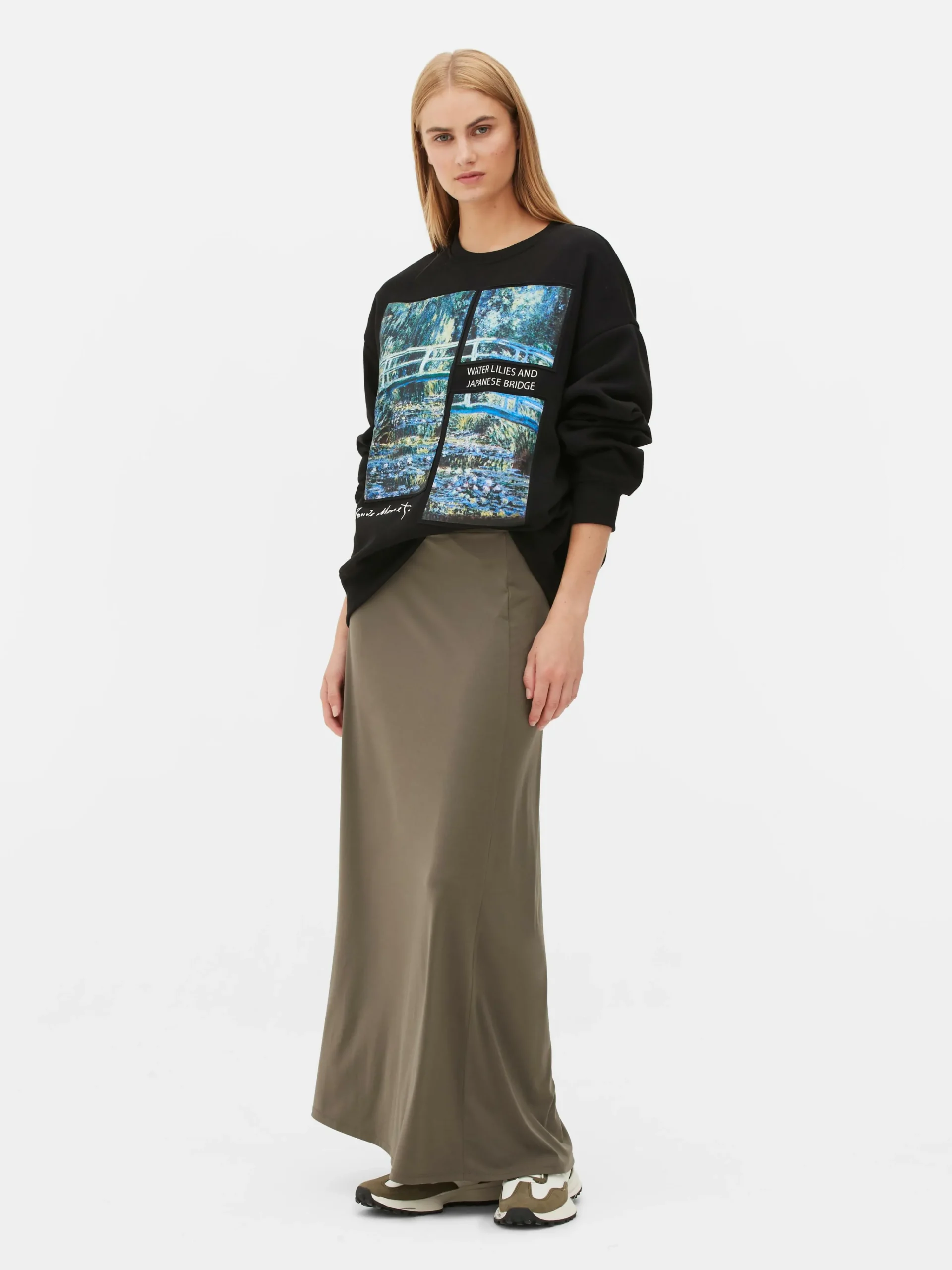 Claude Monet Water Lillies Sweatshirt|Primark Hot