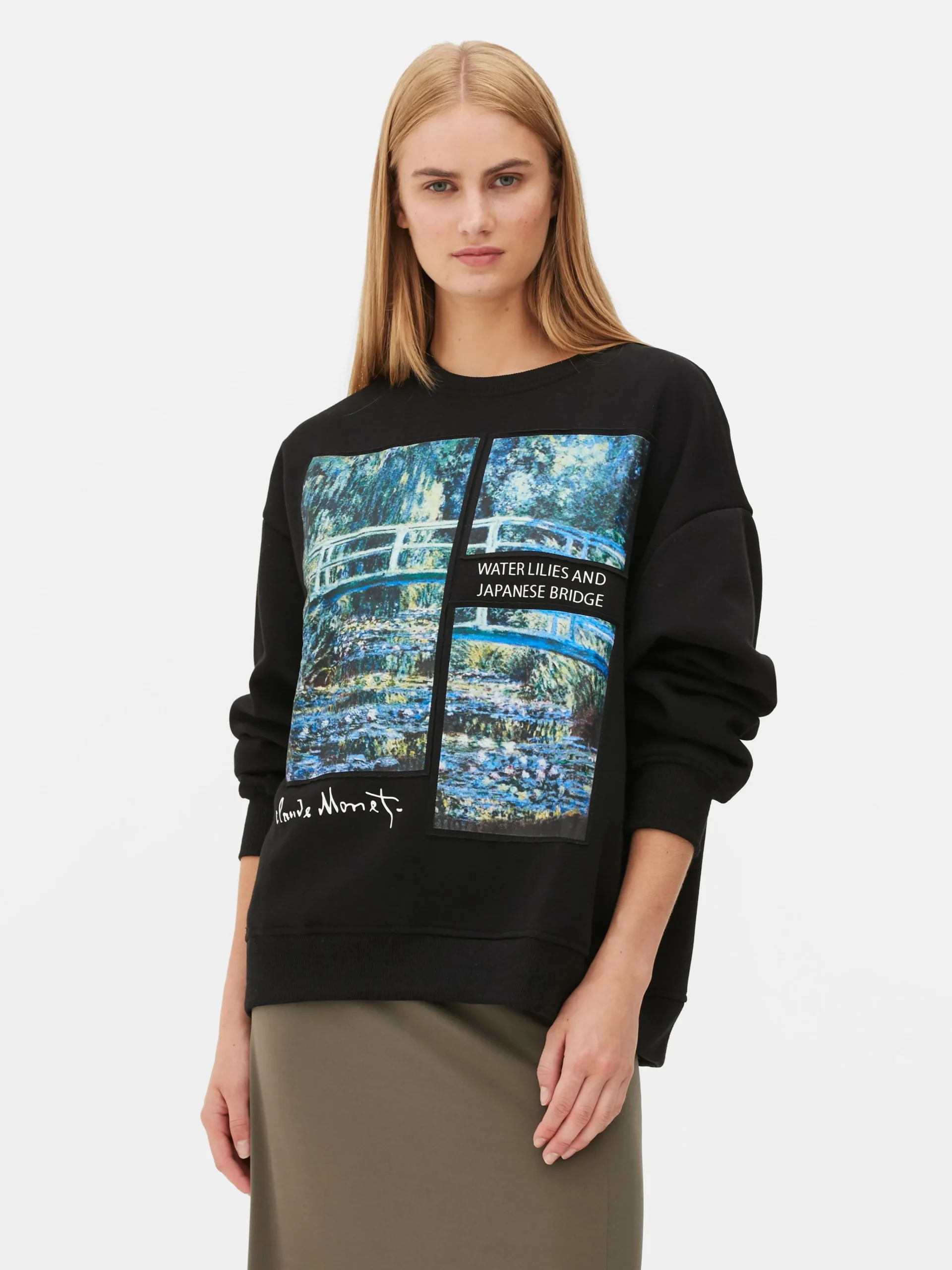 Claude Monet Water Lillies Sweatshirt|Primark Hot