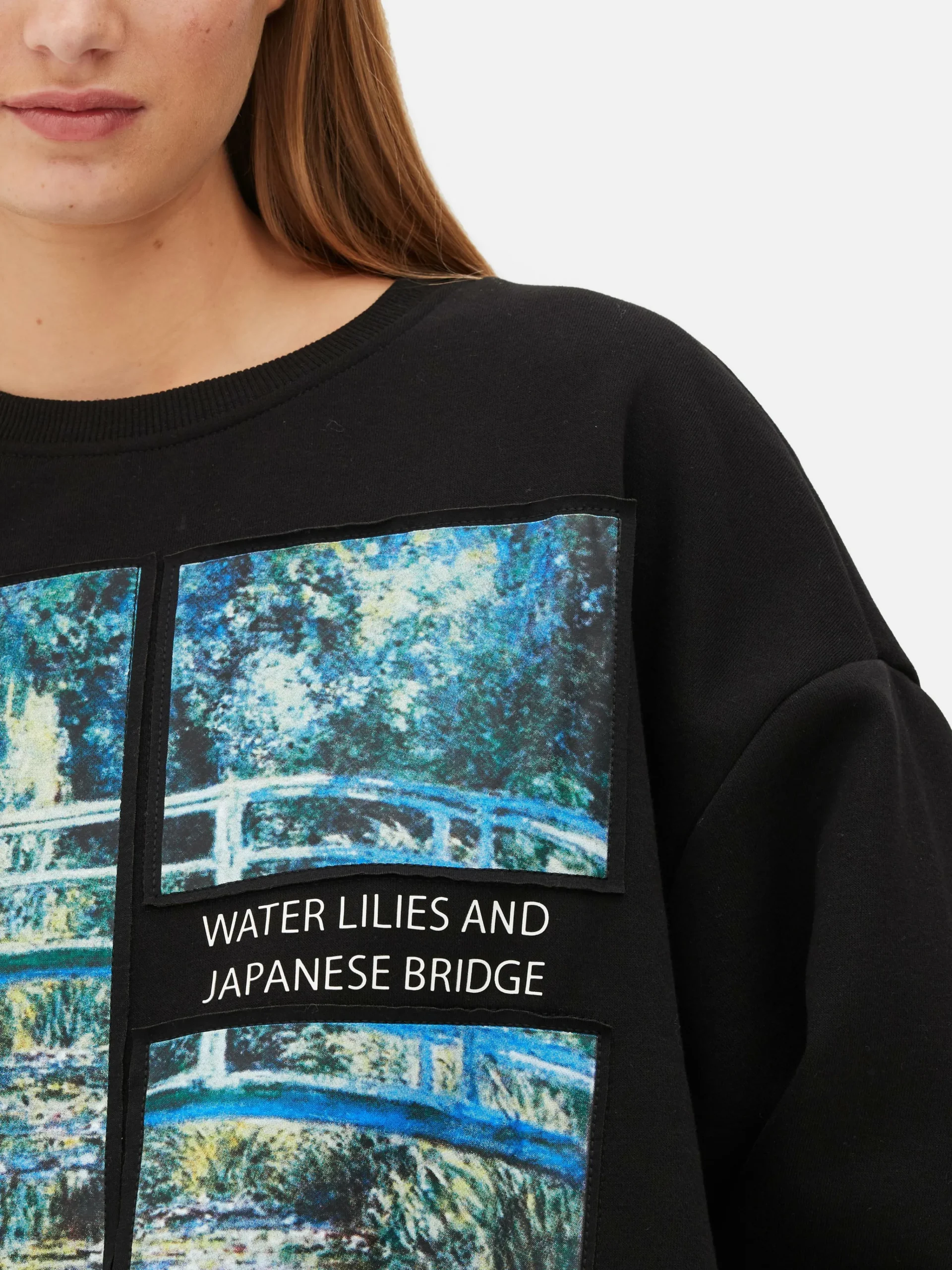 Claude Monet Water Lillies Sweatshirt|Primark Hot