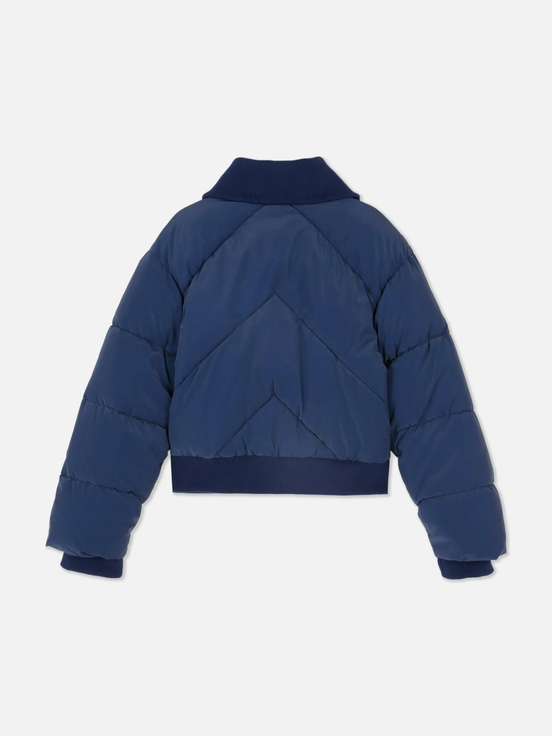 Collared Puffer Jacket|Primark Clearance
