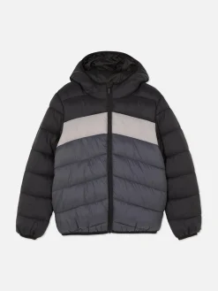 Color Block Padded Jacket|Primark Sale