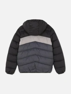 Color Block Padded Jacket|Primark Sale