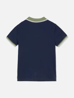Color Block Polo|Primark Clearance