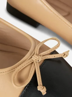 Contrast Cap Toe Ballet Flats|Primark Best