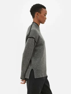 Contrast Stitch Sweater|Primark Discount