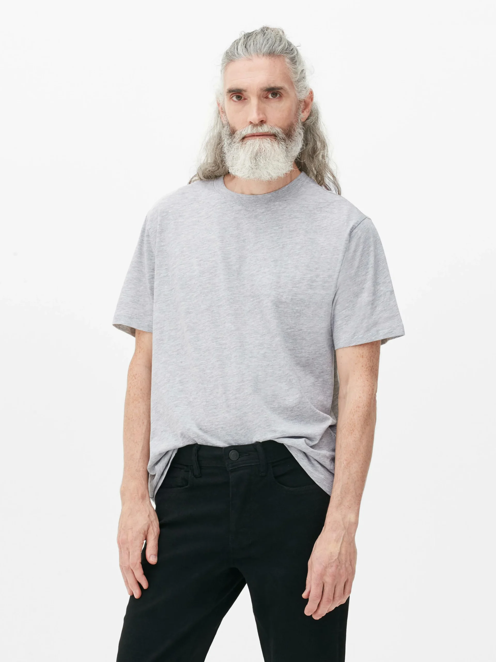 Crew Neck Regular Fit T-Shirt|Primark Sale