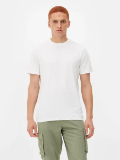 Crew Neck Regular Fit T-Shirt|Primark Sale