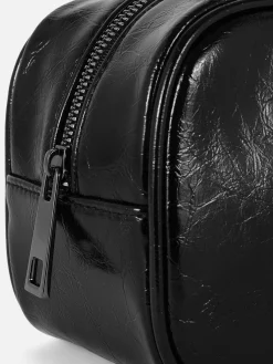 Crinkle Texture Shoulder Bag|Primark