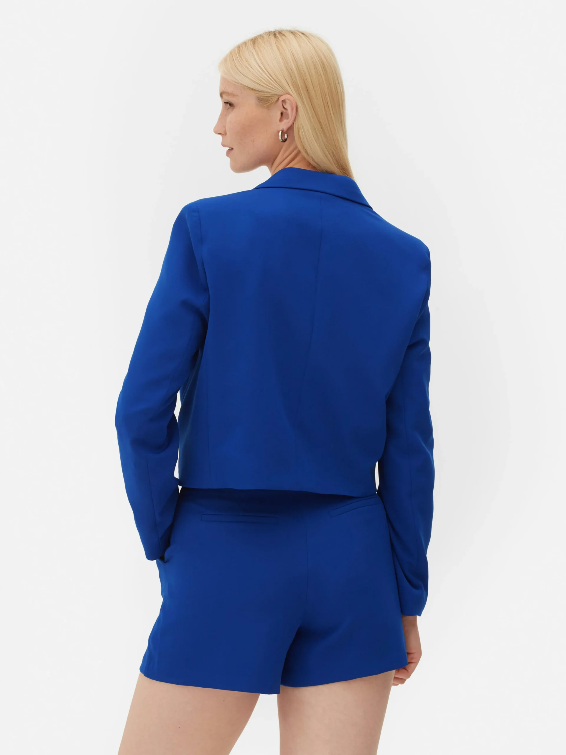 Cropped Double-Breasted Blazer|Primark Online