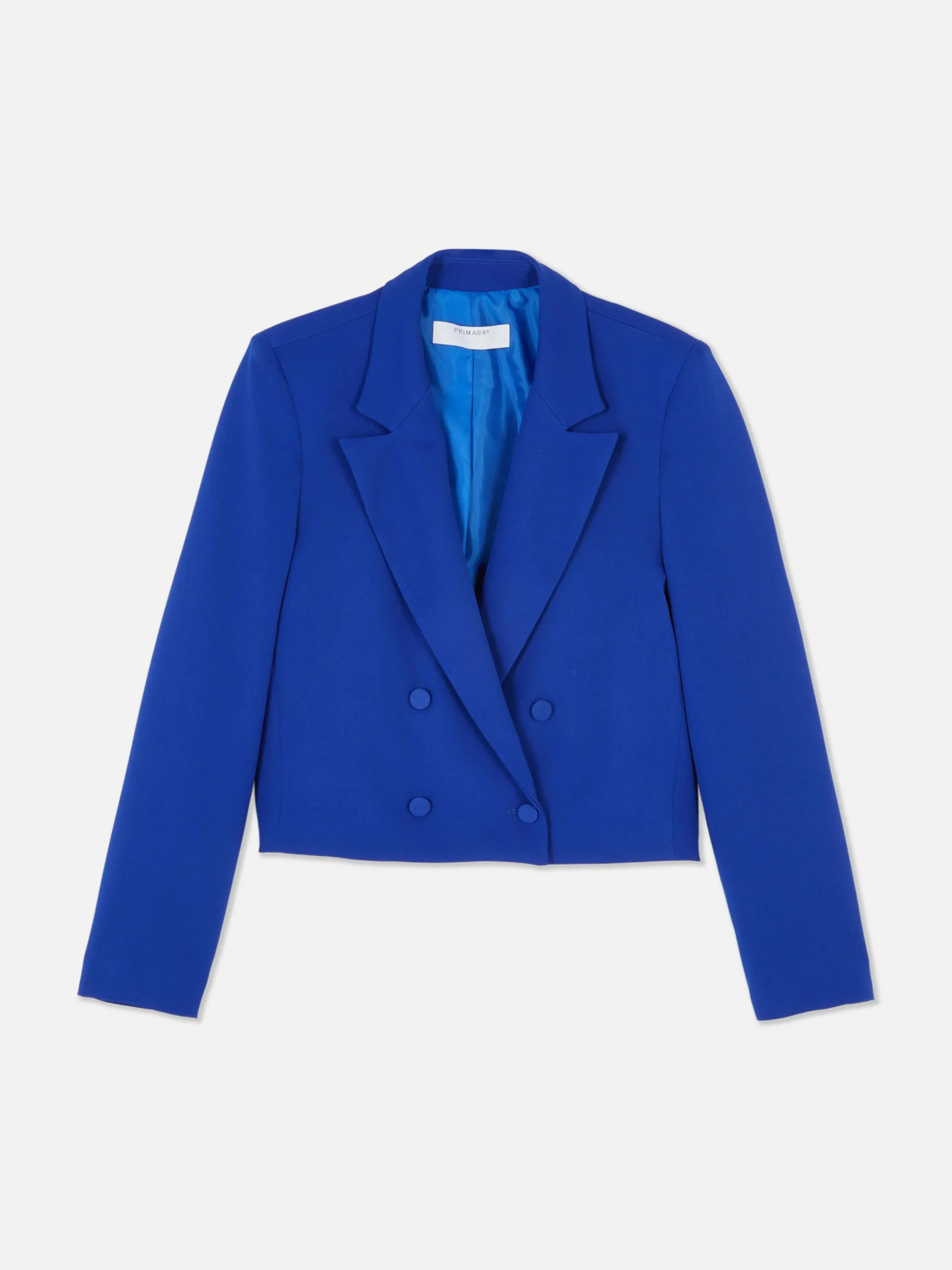 Cropped Double-Breasted Blazer|Primark Online