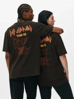 Def Leppard Pyromania Graphic T-Shirt|Primark