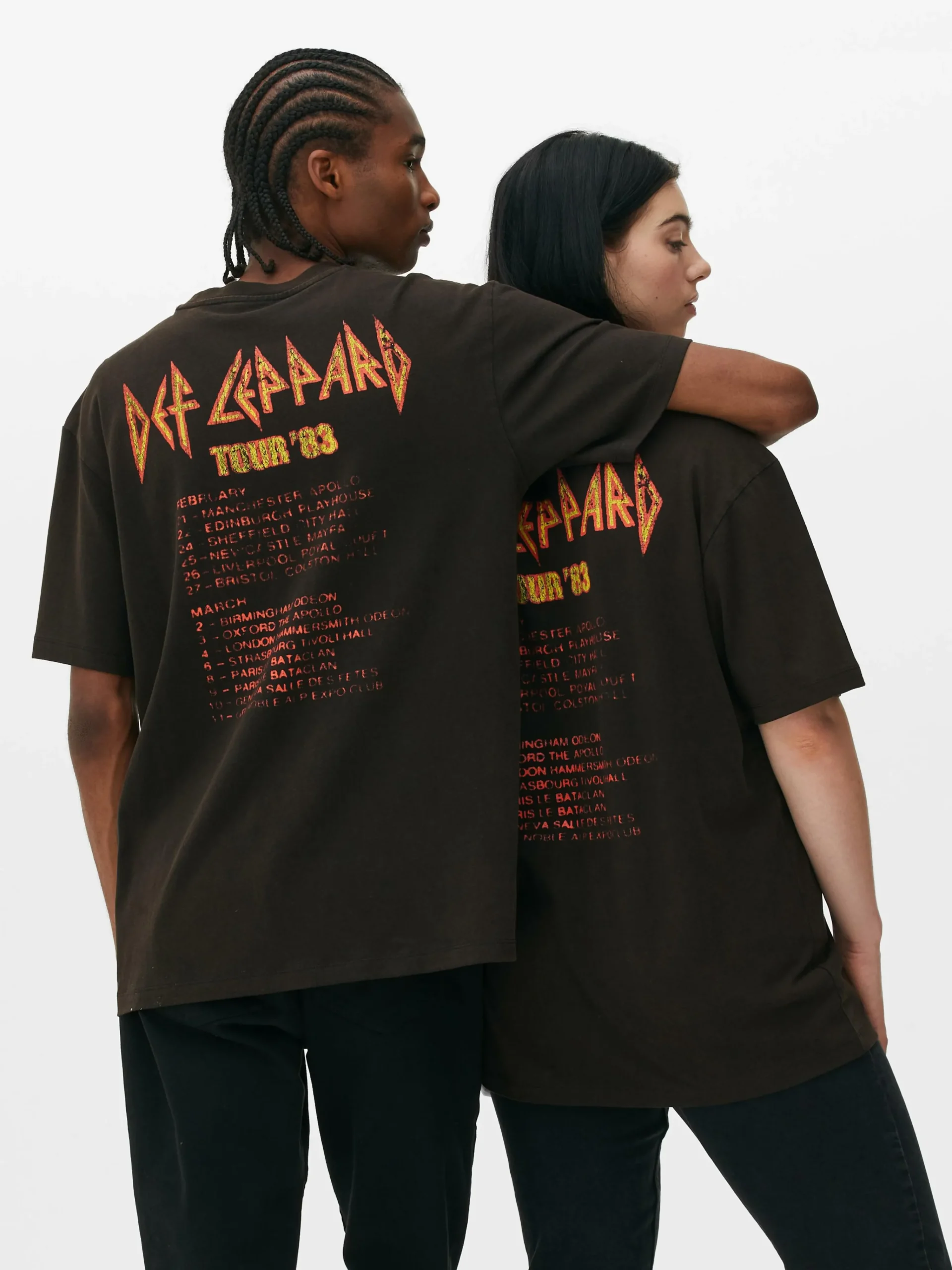 Def Leppard Pyromania Graphic T-Shirt|Primark