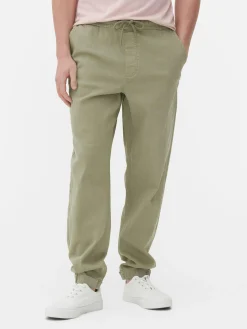 Denim Cuffed Joggers|Primark Hot