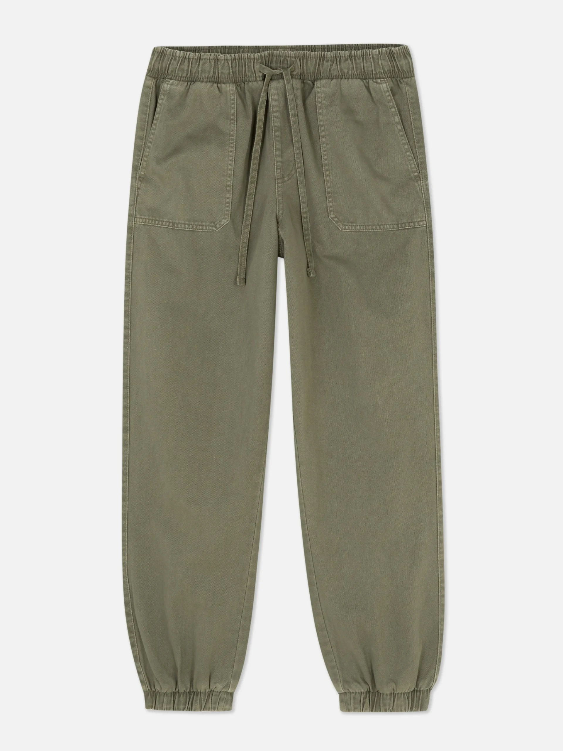 Denim Drawstring Joggers|Primark Online