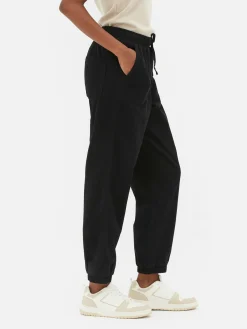 Denim Drawstring Joggers|Primark Hot