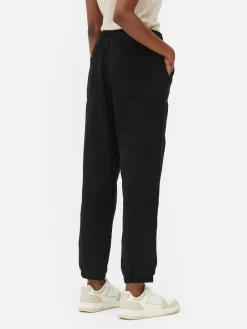 Denim Drawstring Joggers|Primark Hot