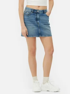 Denim Mini Skirt|Primark