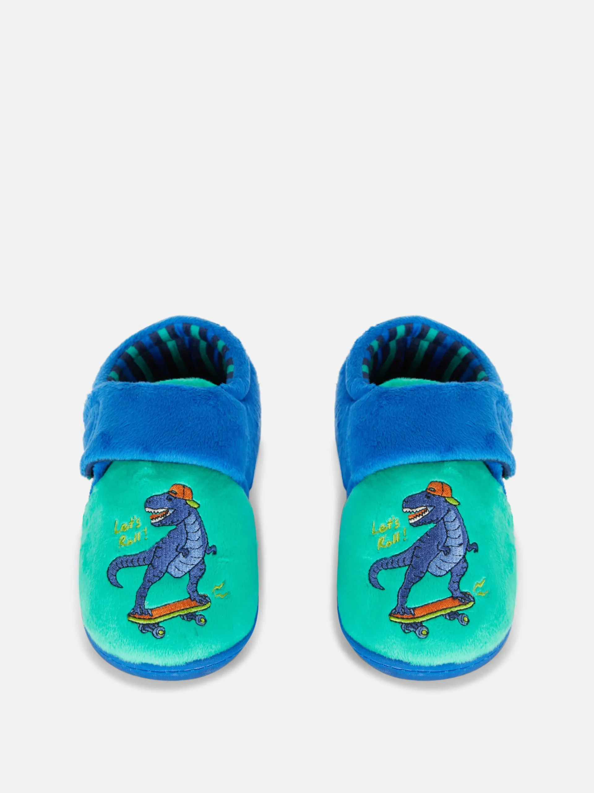 Dinosaur Cupsole Slippers|Primark New