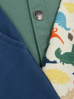 Dinosaur T-Shirt, Chinos And Shacket Set|Primark Clearance