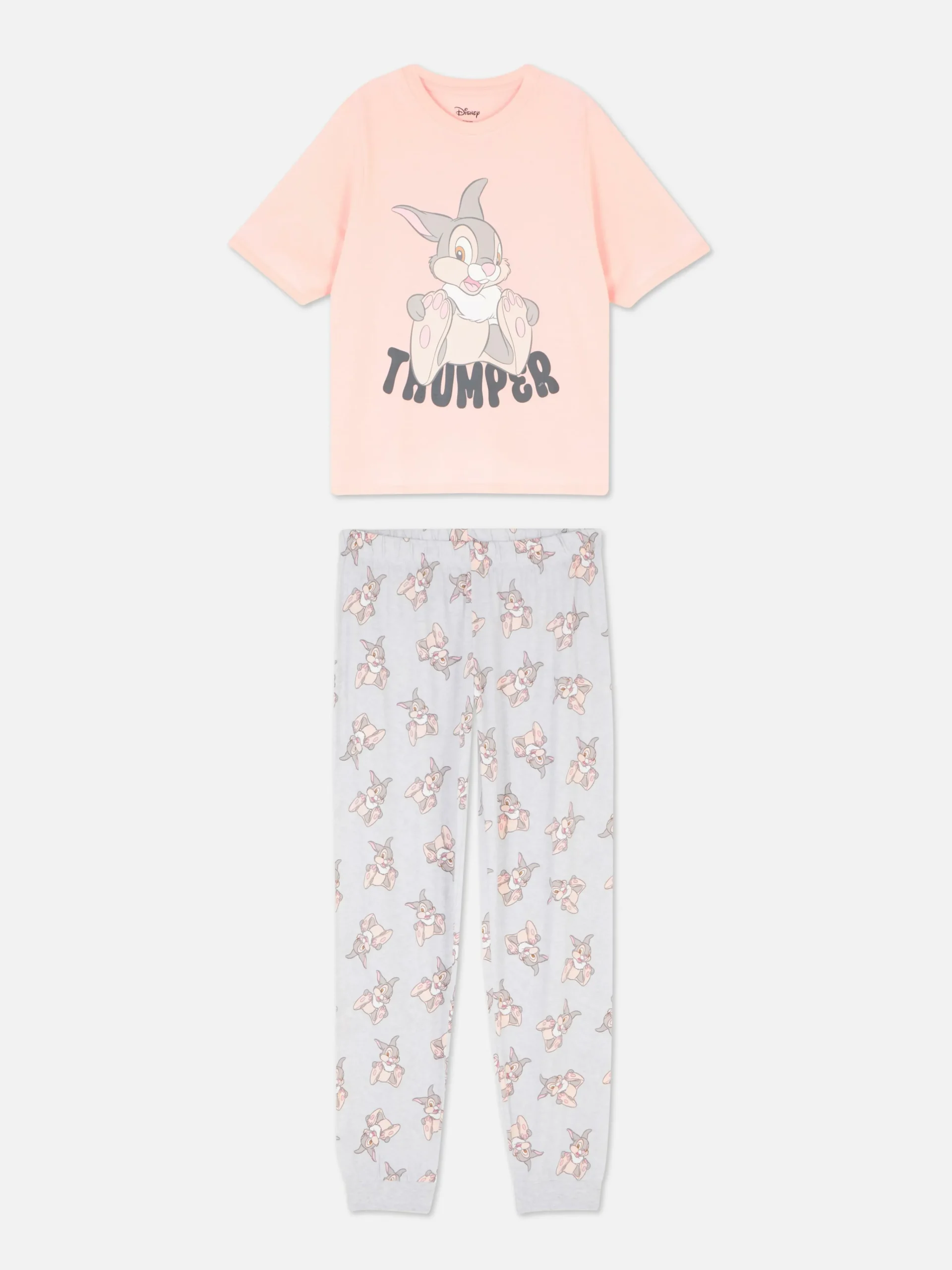 Disney Character Print Jersey Pajamas|Primark Best
