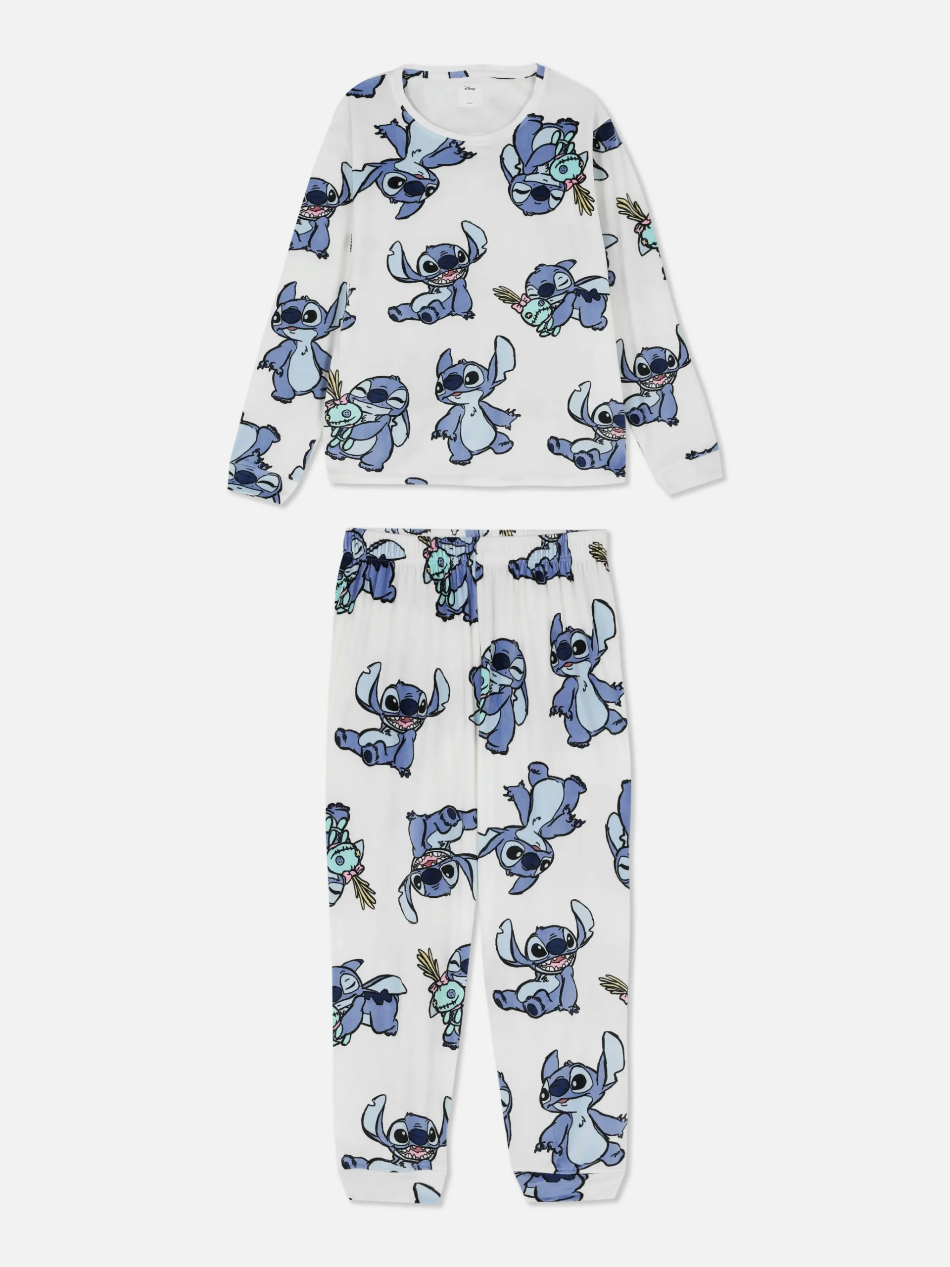 Disney Characters Long Sleeve Fleece Pajamas|Primark Hot