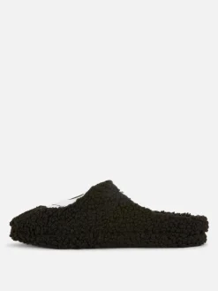 Disney Tim Burton’s The Nightmare Before Christmas Bouclé Slippers|Primark New
