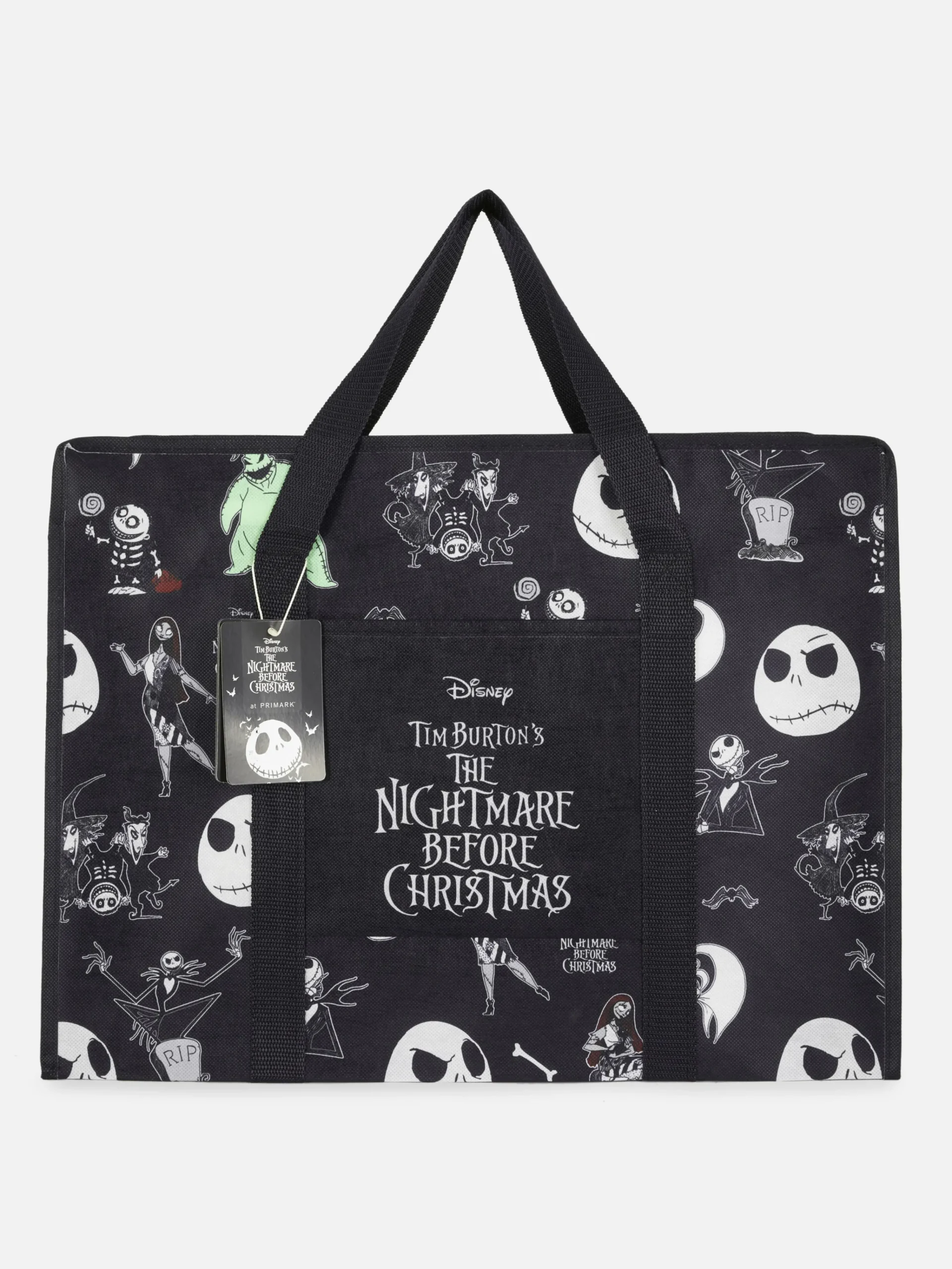 Disney Tim Burton’s The Nightmare Before Christmas Storage Bag|Primark Online