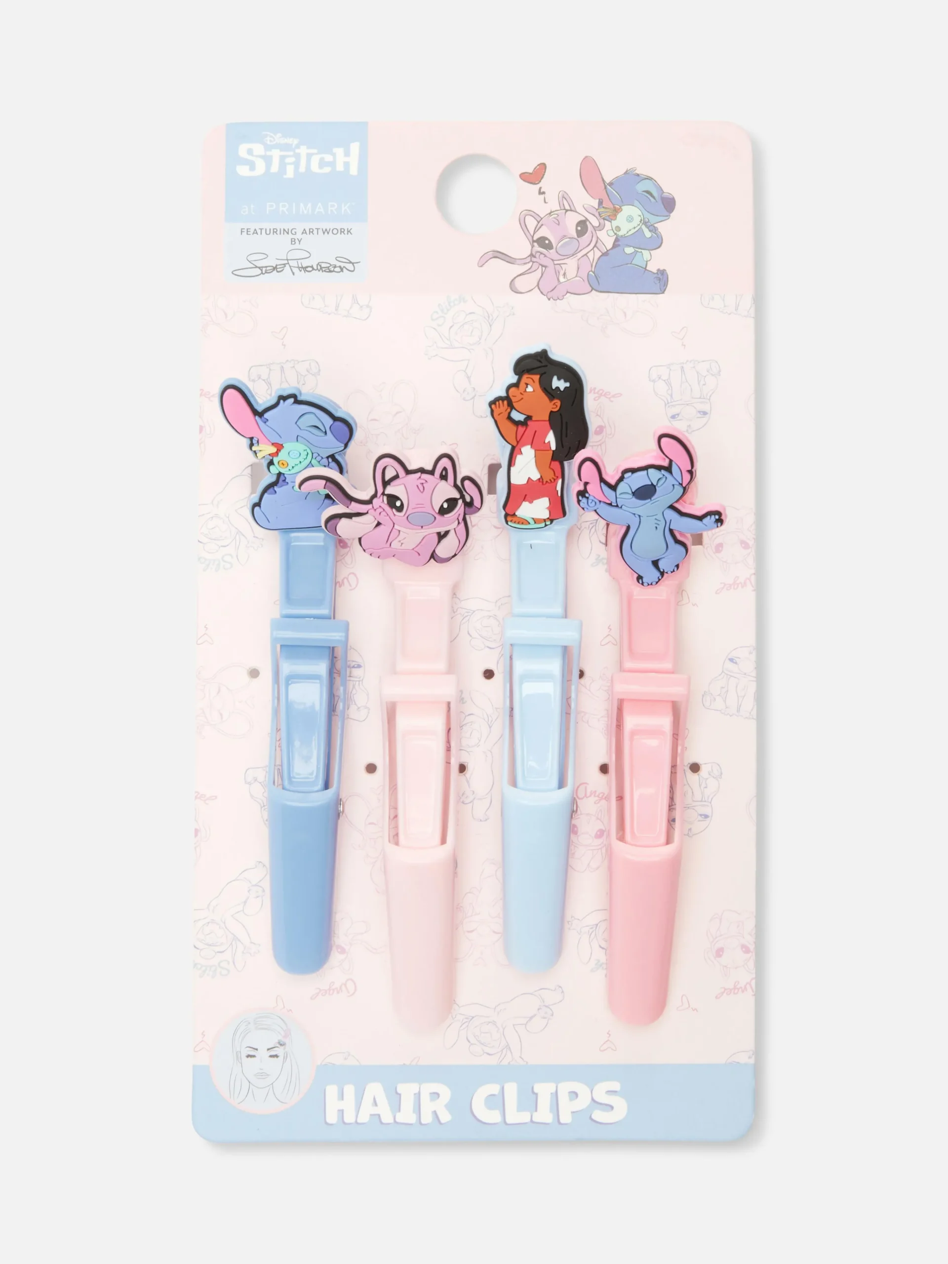 Disney's Lilo And Stitch Beak Hair Clips|Primark Hot