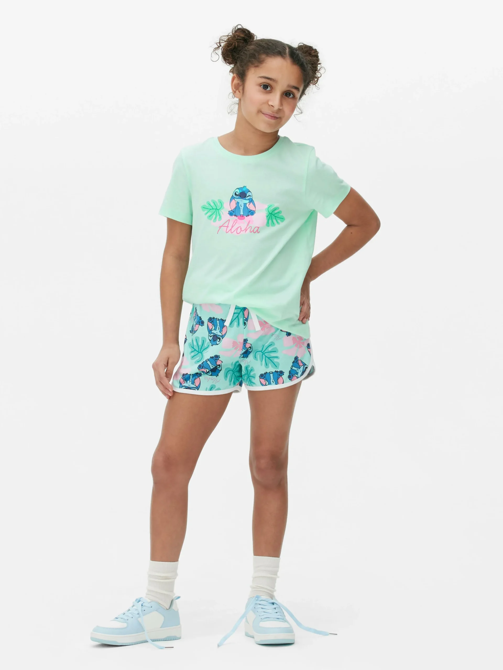 Disney’s Lilo And Stitch Print Shorts|Primark New