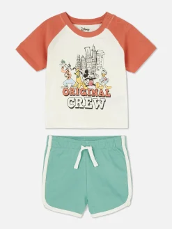 Disney’s Mickey Mouse & Friends T-Shirt & Shorts Set|Primark Best