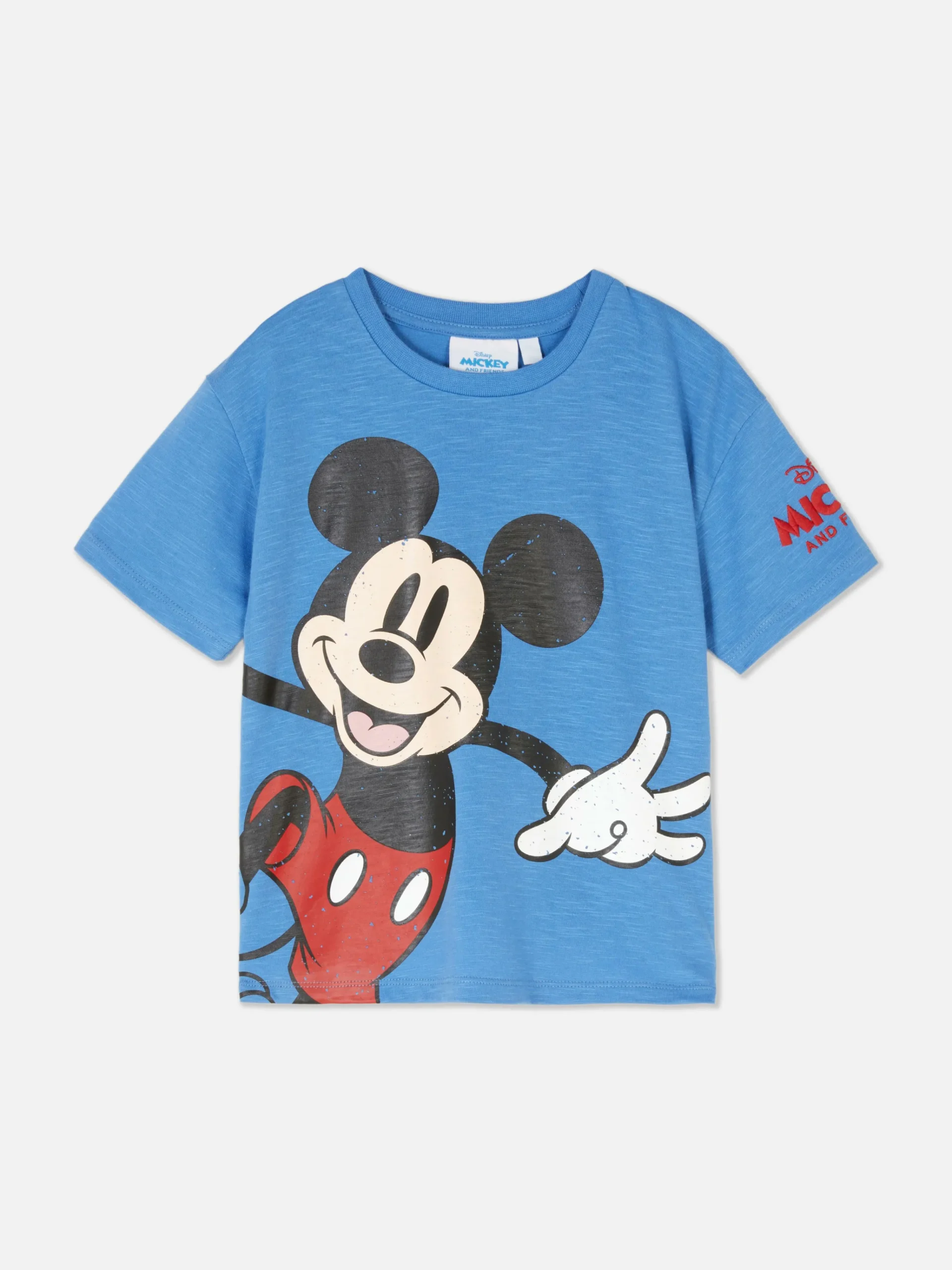 Disney’s Mickey Mouse Printed Slubbed T-Shirt|Primark Sale