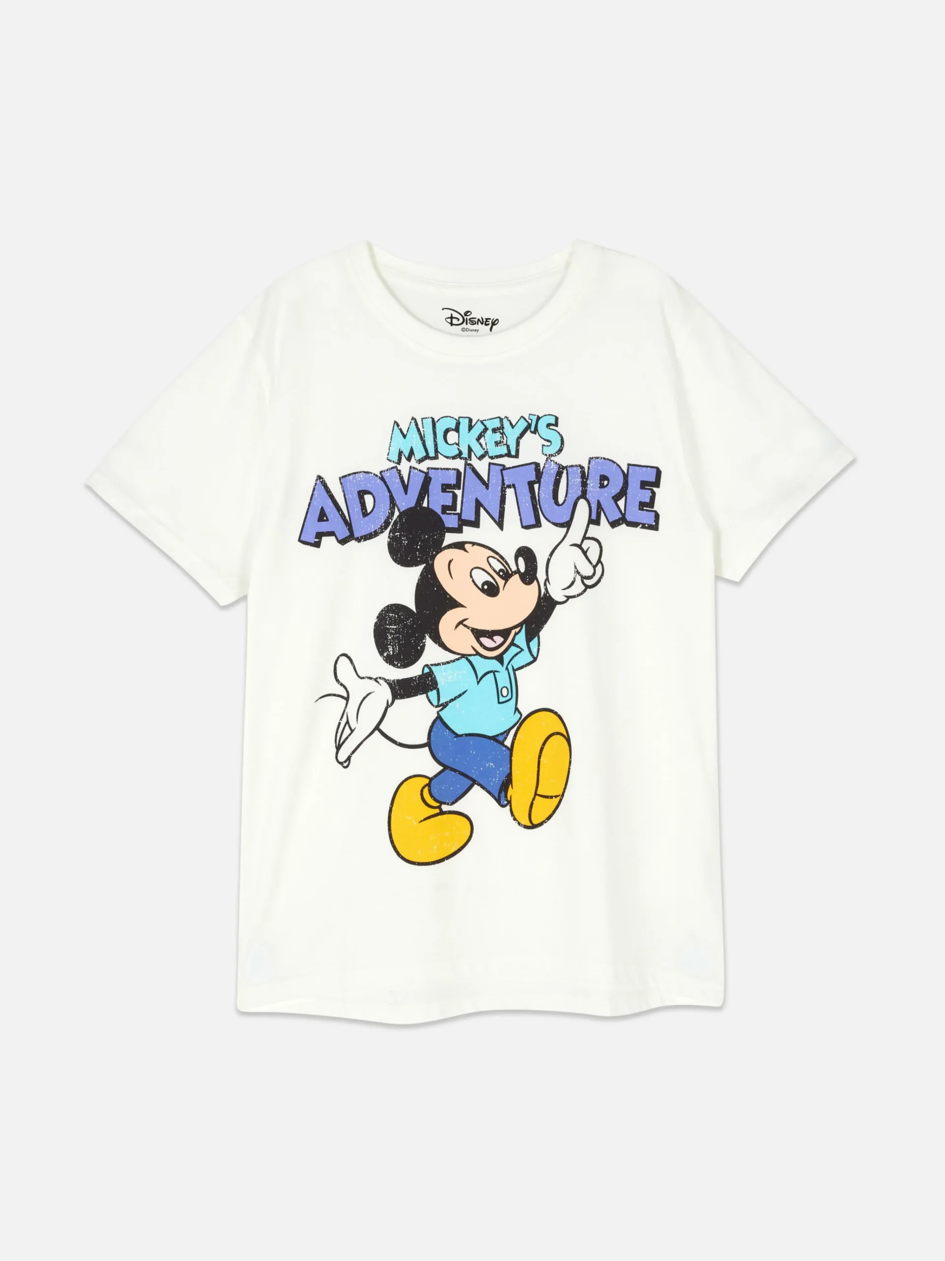 Disney’s Mickey Mouse Printed T-Shirt|Primark Outlet