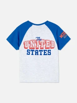 Disney’s Mickey Mouse 4th Of July Raglan T-Shirt|Primark Clearance